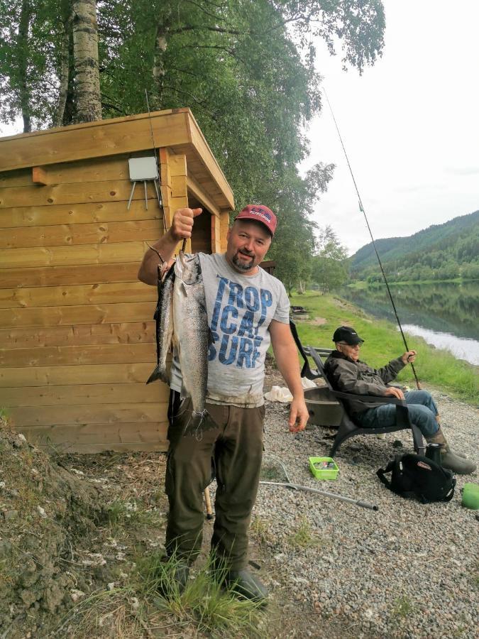 Holmset Camping And Fishing Namdalseid Exterior foto