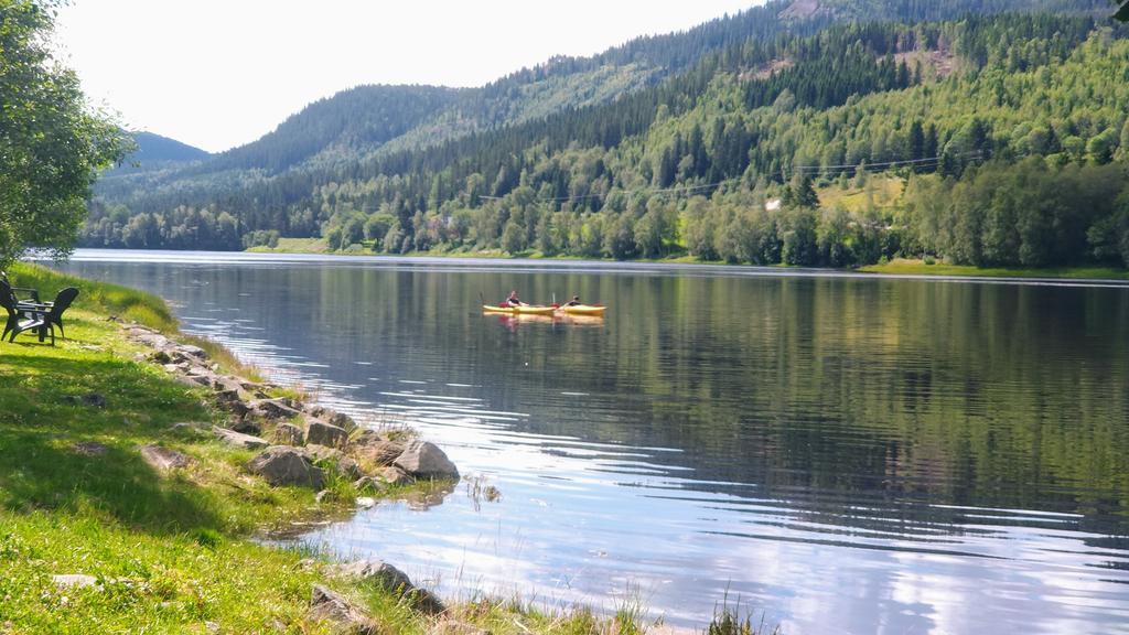 Holmset Camping And Fishing Namdalseid Exterior foto